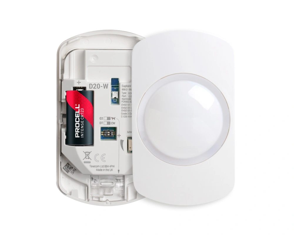  Wireless Ricochet Capture Q20 Quad Element Motion Sensor  White